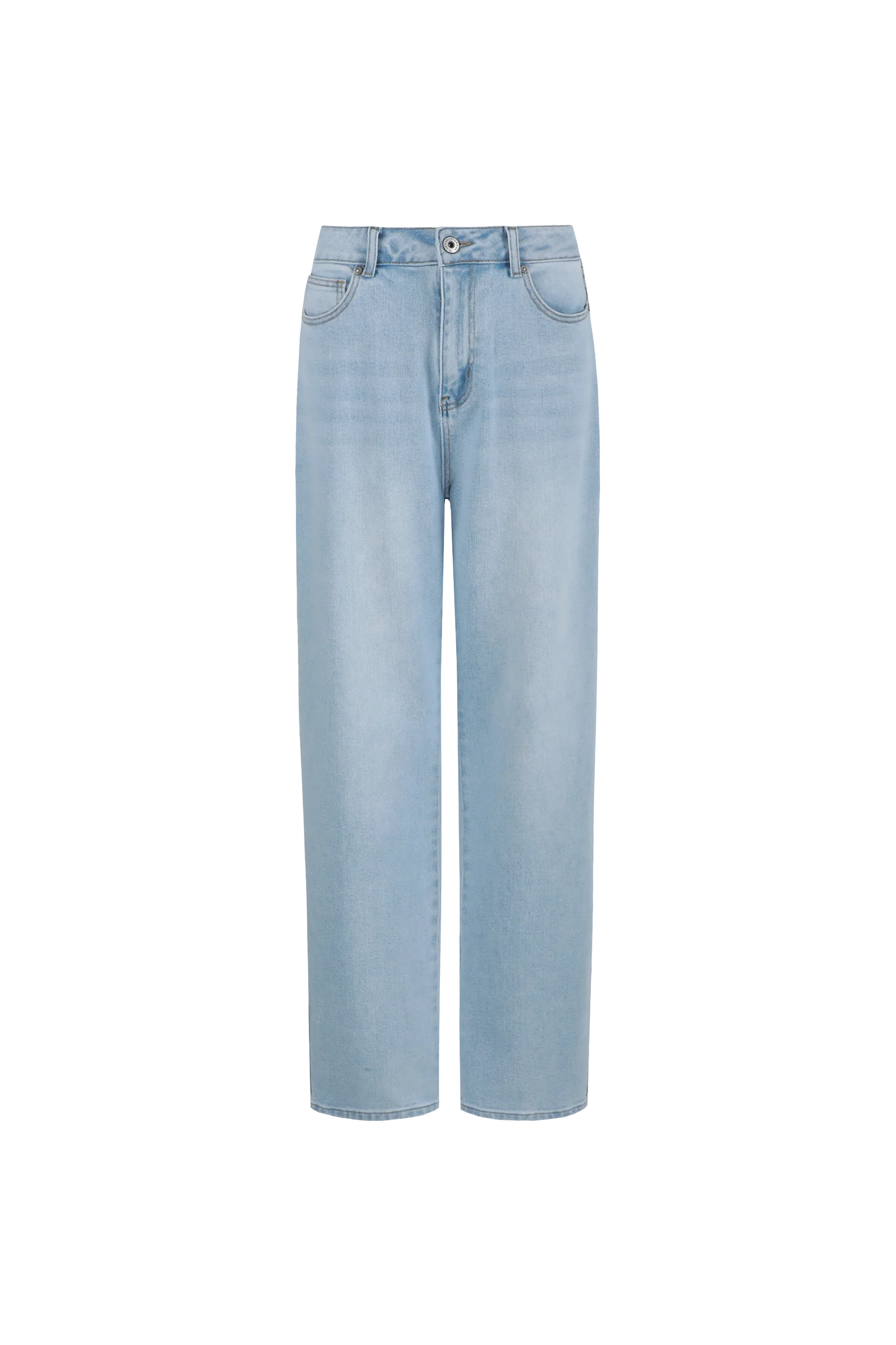 wijde jeans broek van fluresk voor dames denim