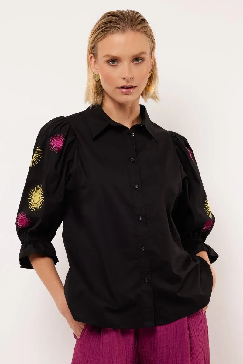 Fluresk Marlowe Blouse – Blouses van Fluresk, kleur XS, maat | JoAnnco