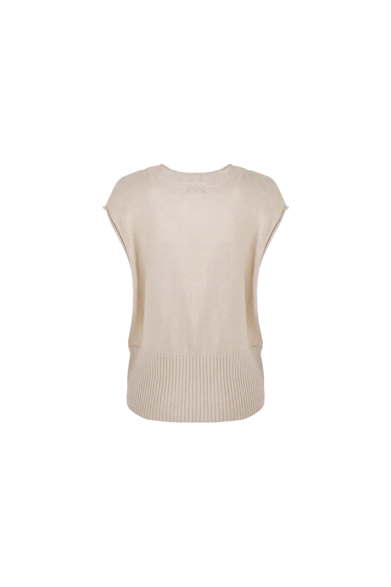 Fluresk Pettal Knitting Gilet – Gilets van Fluresk, kleur XS, maat | JoAnnco