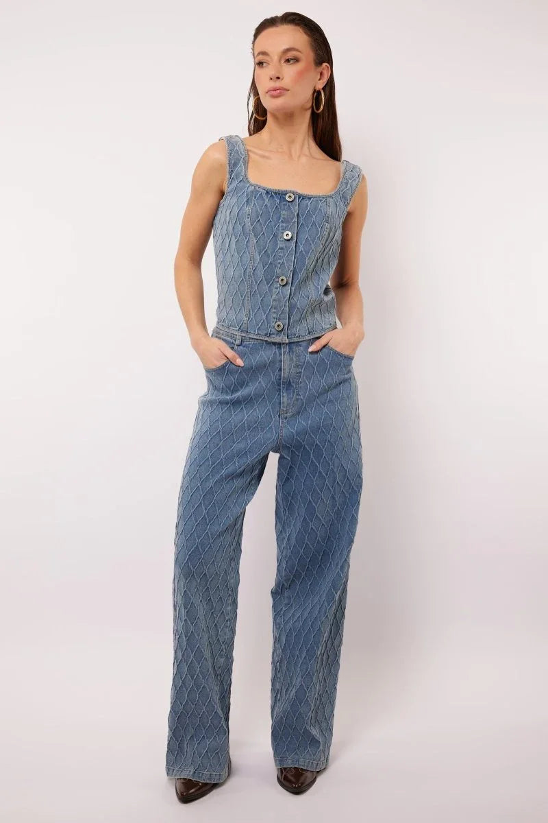 Fluresk Raine Pants – Broeken van Fluresk, kleur M, maat | JoAnnco