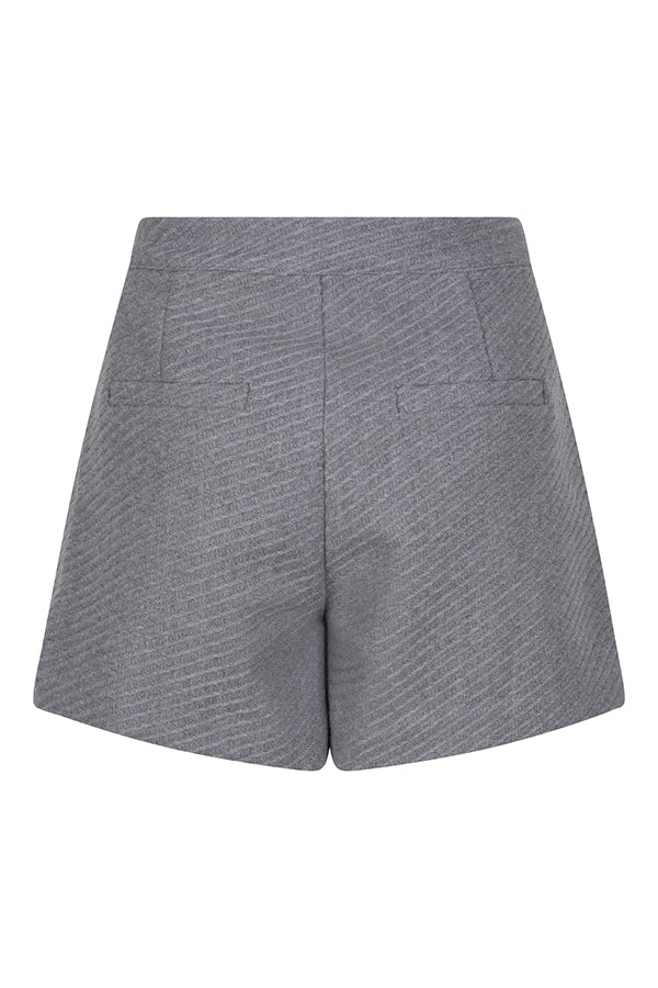 productfoto van de grijze clara short van lofty manner.