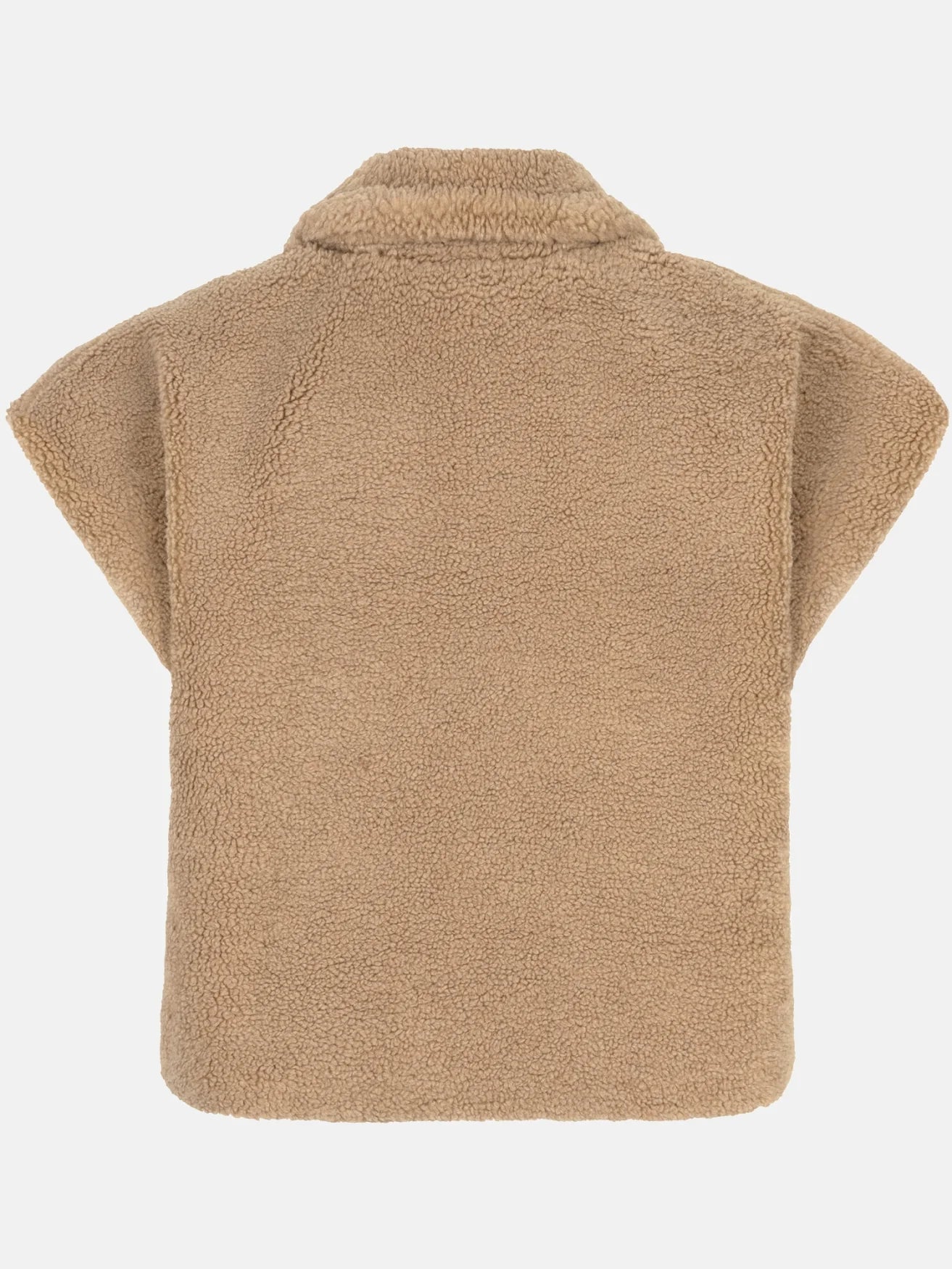 productfoto van de achterzijde van het rejou jacket van ydence met teddy stof.