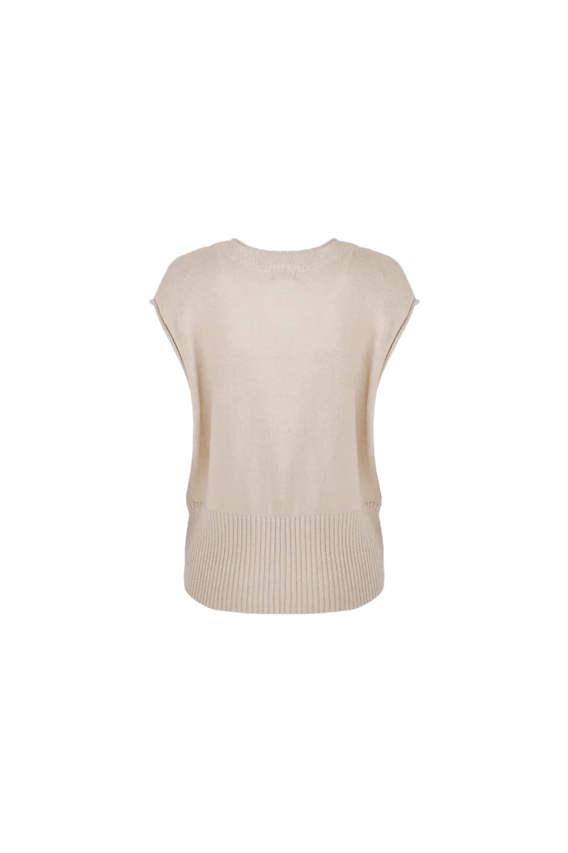 Fluresk Pettal Knitting Gilet – Gilets van Fluresk, kleur XS, maat | JoAnnco