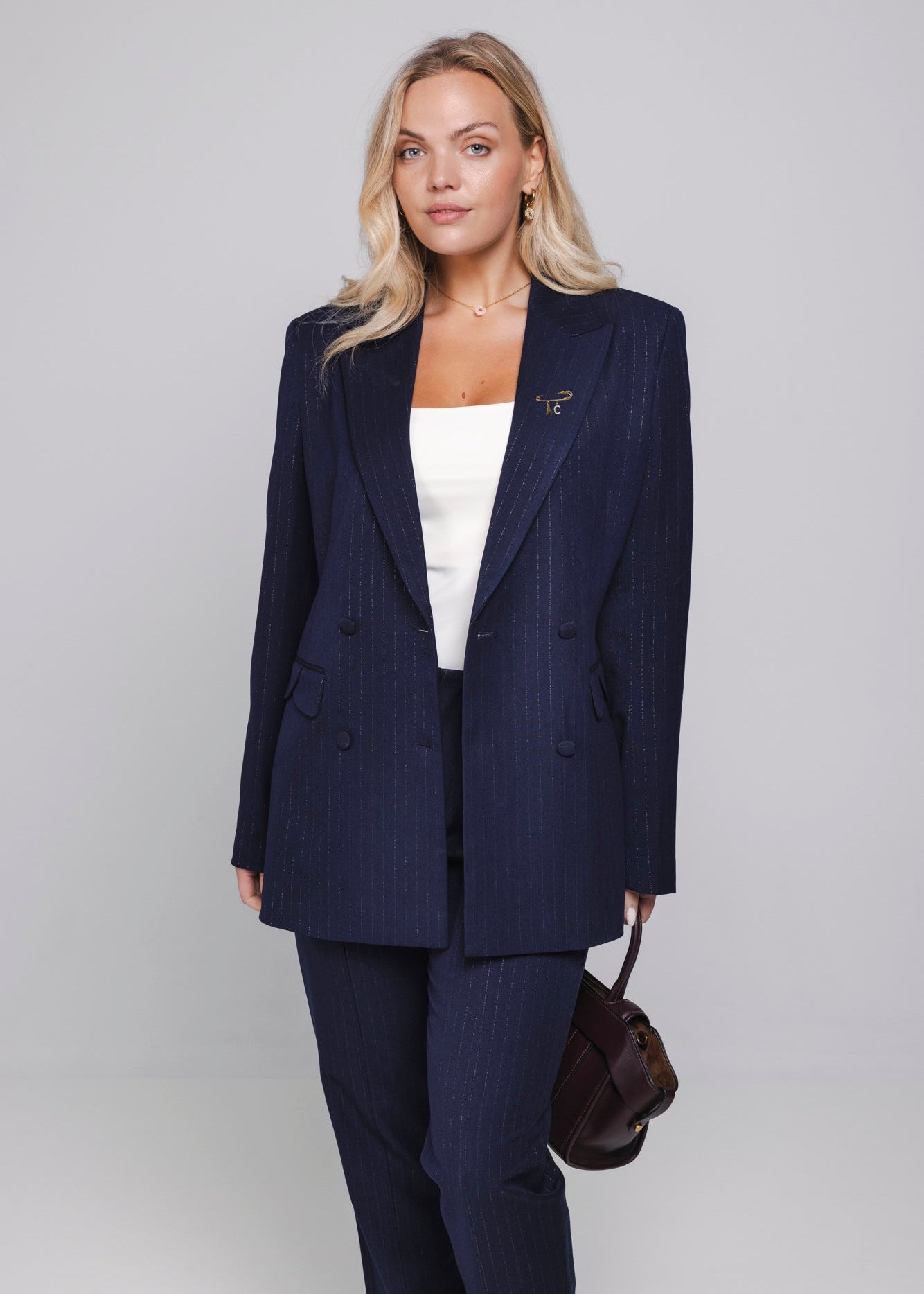 Accentil Ilia blazer midnight blue | Jo&Co Club