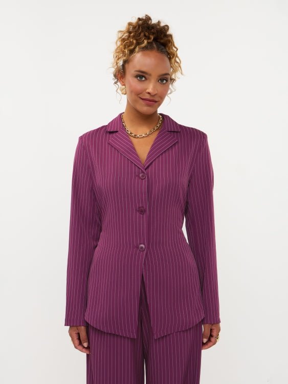 Blouse in pruim | Ydence Shannon | Jo&Co Club