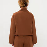 Jasje in camel | Ydence Davis | Jo&Co Club