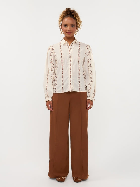 Broek in camel | Ydence Geneve | Jo&Co Club