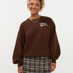 Rok in bruinblauwe ruit | Ydence Jessica | Jo&Co Club
