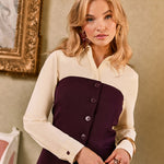 Top in aubergine | Ydence Asher | Jo&Co Club