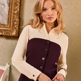 Top in aubergine | Ydence Asher | Jo&Co Club