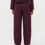 Broek in aubergine | Ydence Blythe | Jo&Co Club