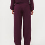 Broek in aubergine | Ydence Blythe | Jo&Co Club