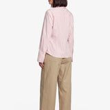 Fluresk Gina Blouse | Rose Quartz/Fern Green