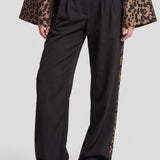 Fluresk Imani pants in black/light camel | Jo&Co Club