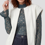 Fluresk Fauve gilet in wood ash | Jo&Co Club