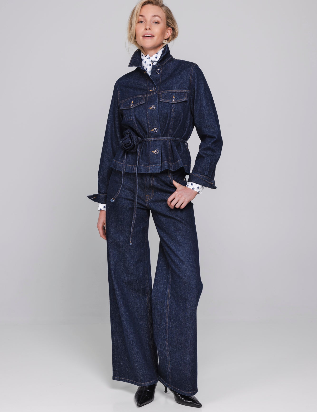 Accentil Kalina jeans in denim | Jo&Co Club