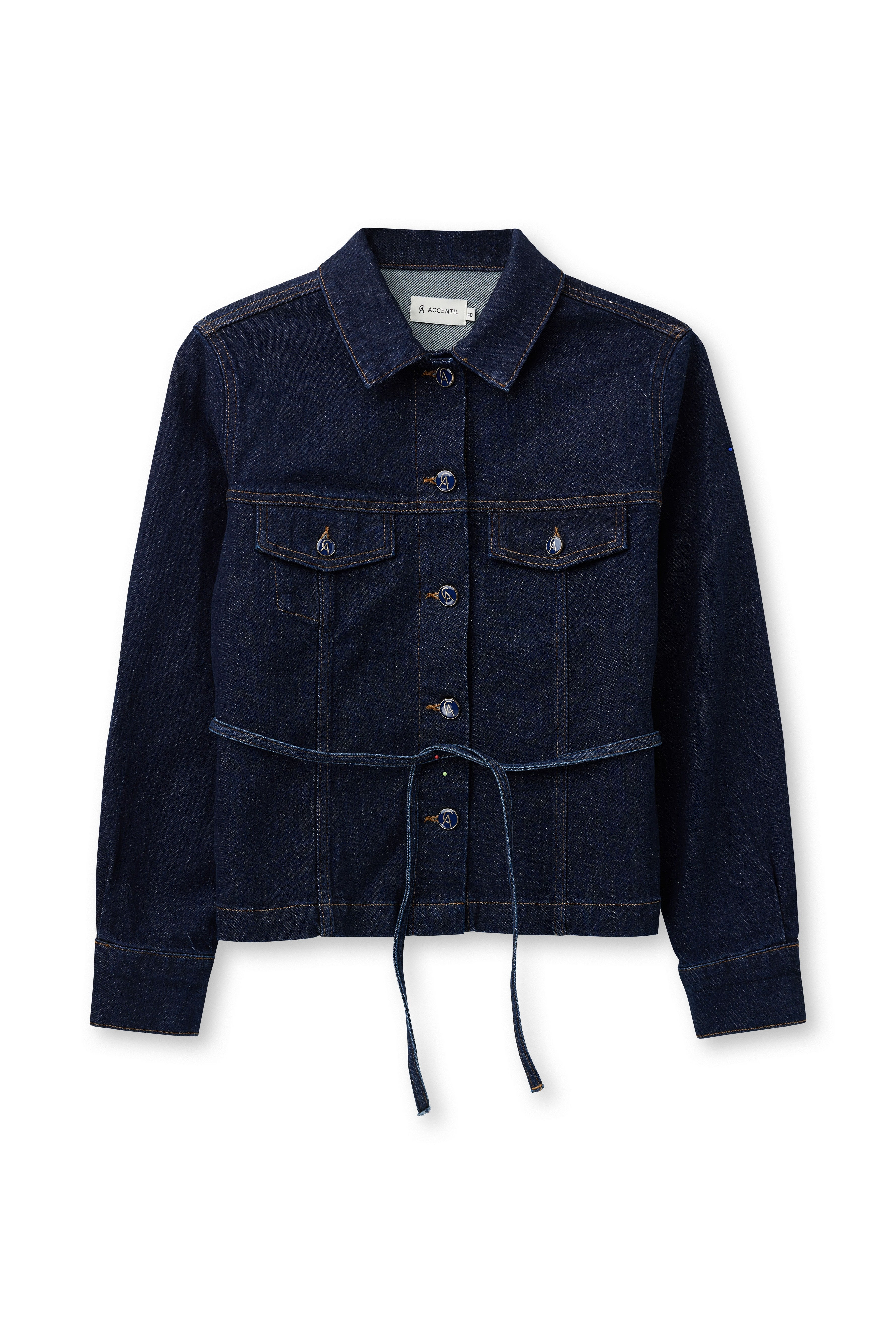 Accentil Katrina jacket in denim | Jo&Co Club