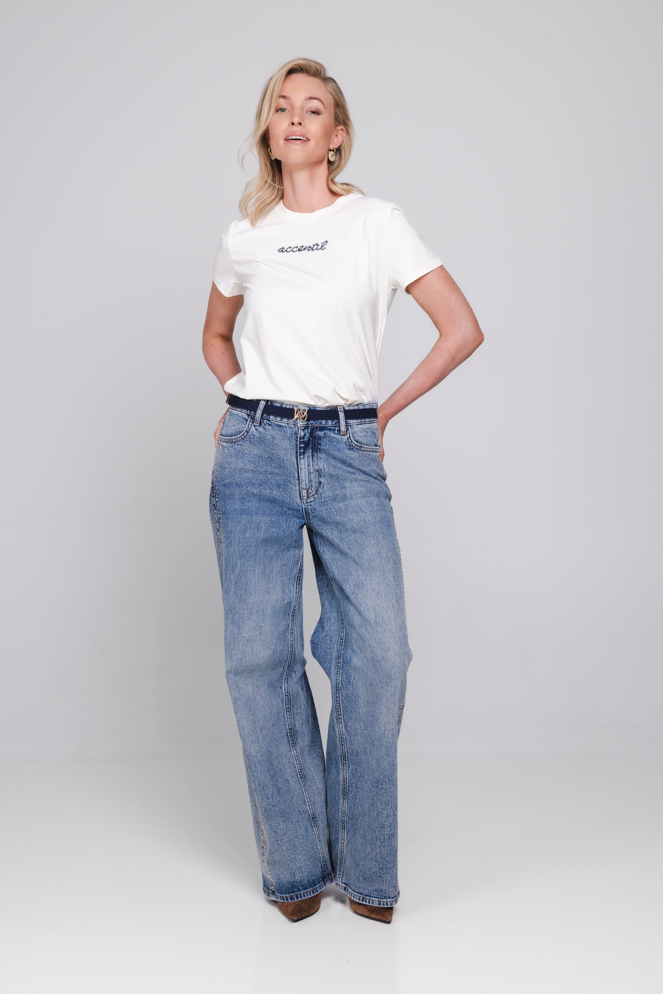 Accentil Hana jeans in denim | Jo&Co Club