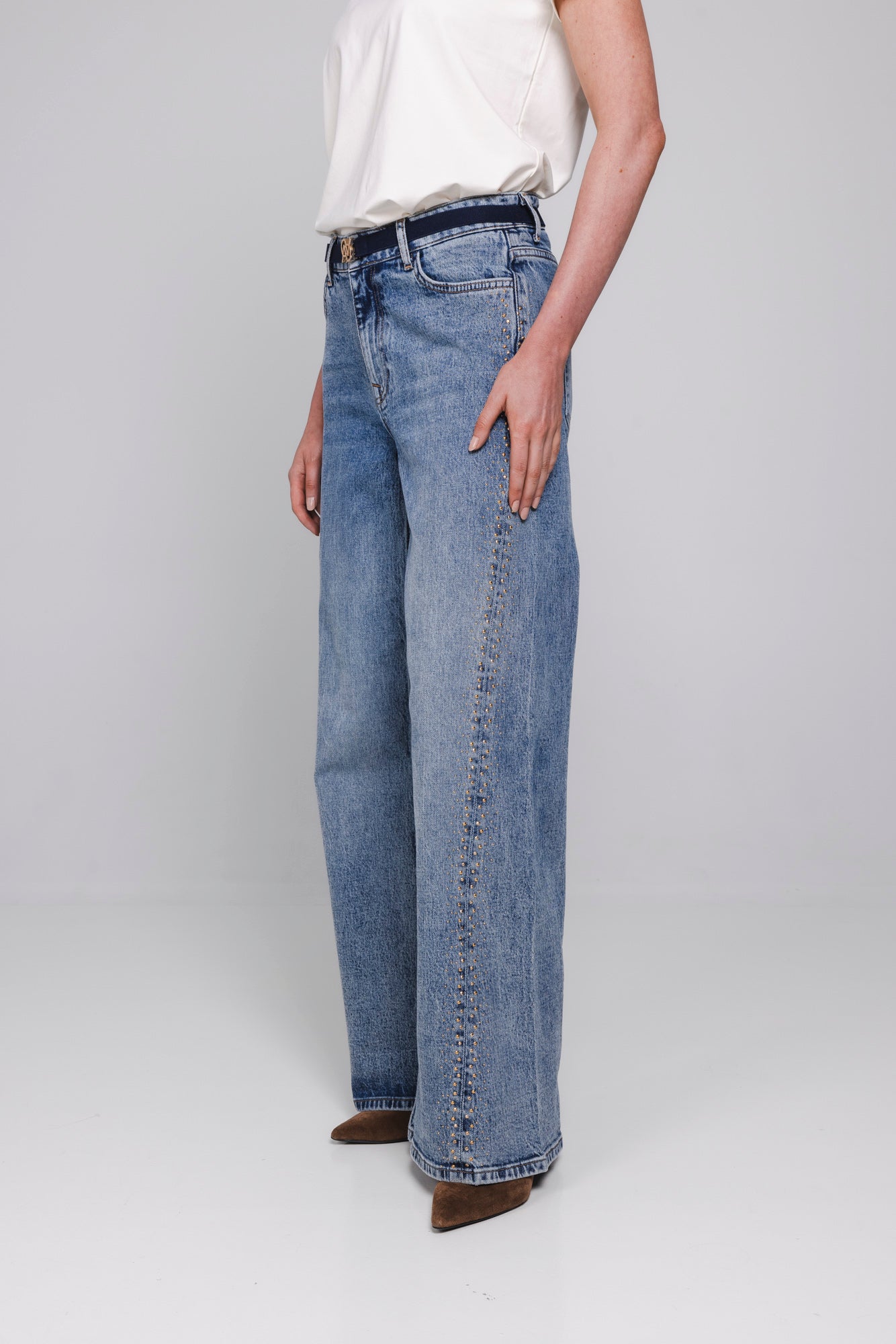 Accentil Hana jeans in denim | Jo&Co Club