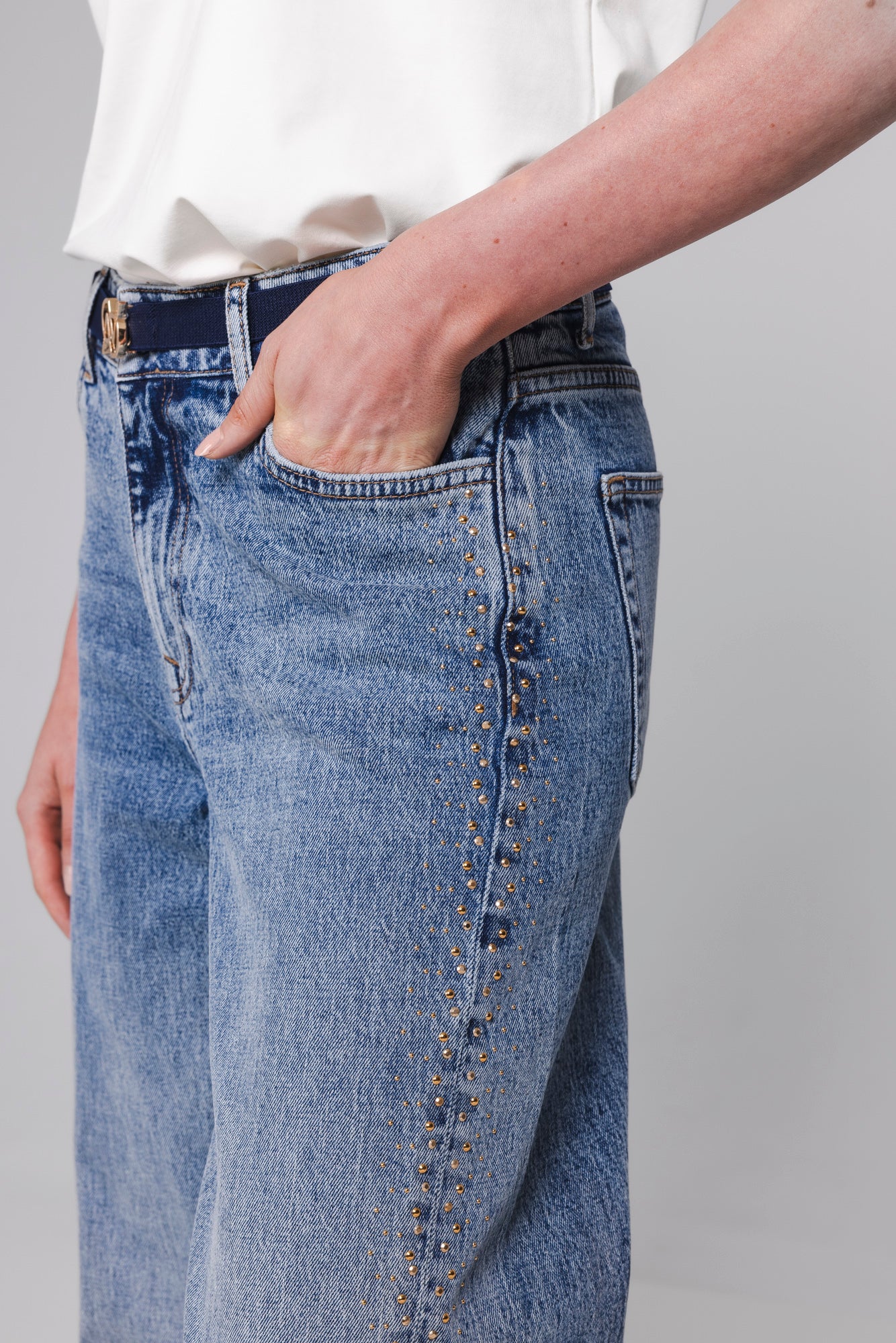 Accentil Hana jeans in denim | Jo&Co Club