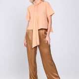 Accentil Calme Blouse | Peach