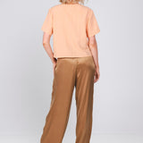 Accentil Calme Blouse | Peach
