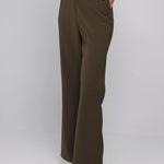 Accentil Nora pants in moss green | Jo&Co Club