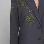 Accentil Nene blazer in lizard grey | Jo&Co Club