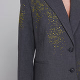 Accentil Nene blazer in lizard grey | Jo&Co Club