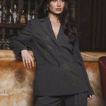 Accentil Nene blazer in lizard grey | Jo&Co Club