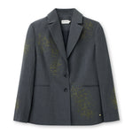 Accentil Nene blazer in lizard grey | Jo&Co Club