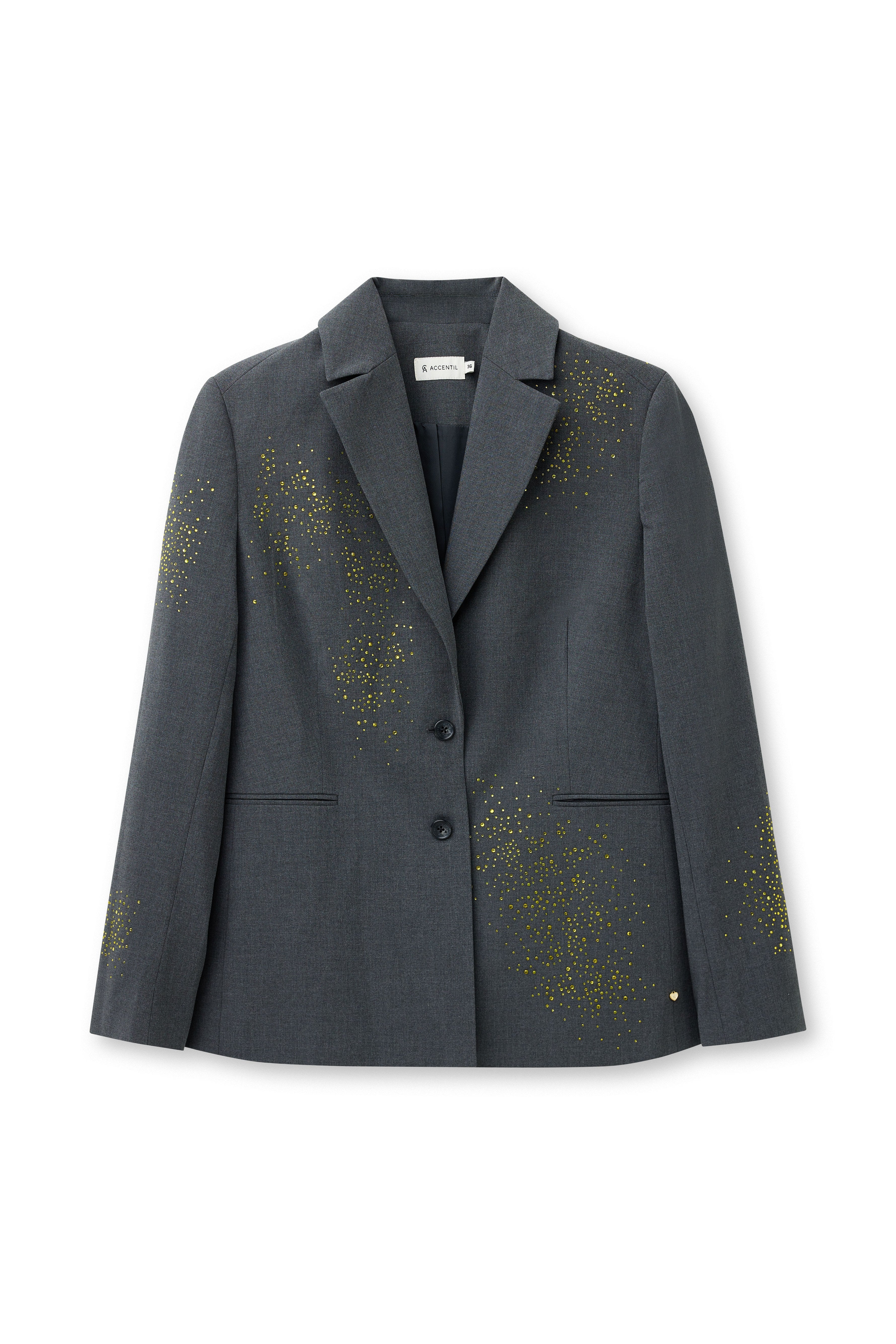 Accentil Nene blazer in lizard grey | Jo&Co Club