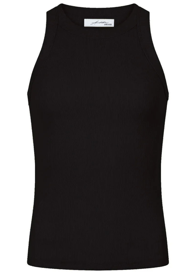 Ambika Jade Zwarte Tanktop – Tops van Fluresk, kleur One Size, maat | JoAnnco