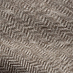 Detailopname van de stof van een blazer in bruin | Ydence Prim | Jo&Co Club