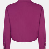 product foto van de achterkant van den Kess blouse van Ydence in de kleur Fuchsia.