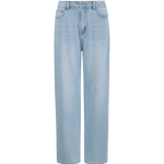 wijde jeans broek van fluresk voor dames denim