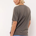 Fluresk Acacia T-shirt Grijs – T-Shirts van Fluresk, kleur XS, maat | JoAnnco