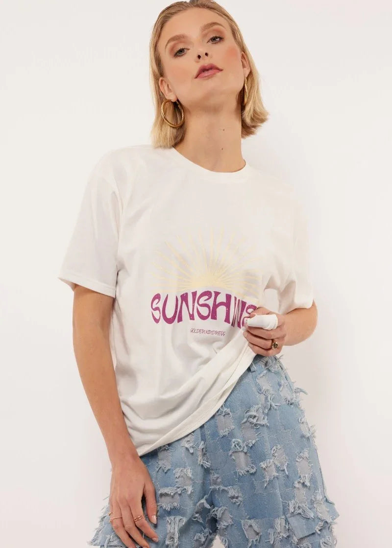 Fluresk Acacia T-shirt – T-Shirts van Fluresk, kleur XS, maat | JoAnnco