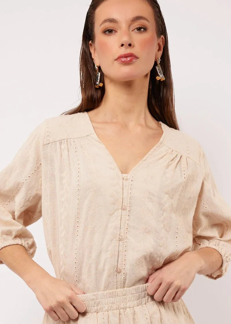 Fluresk Amari Blouse – Blouses van Fluresk, kleur M, maat | JoAnnco