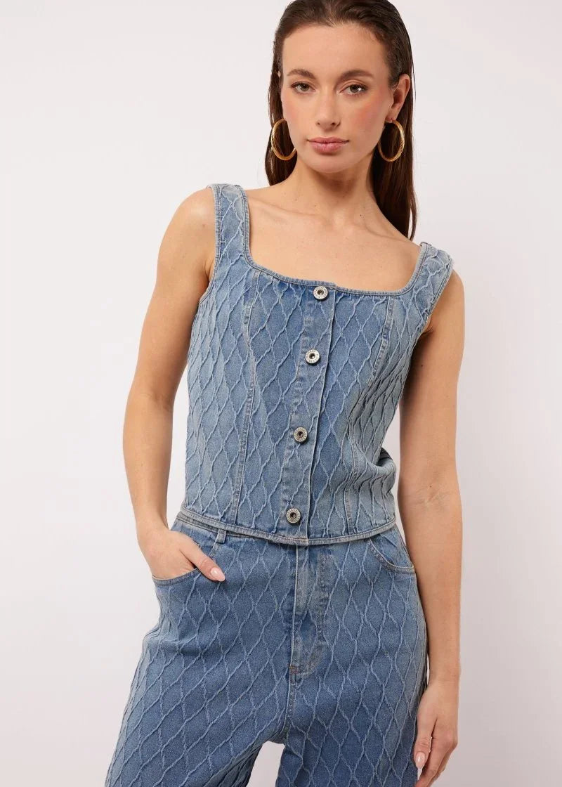 Fluresk Elissa Top – tops van Fluresk, kleur L, maat | JoAnnco