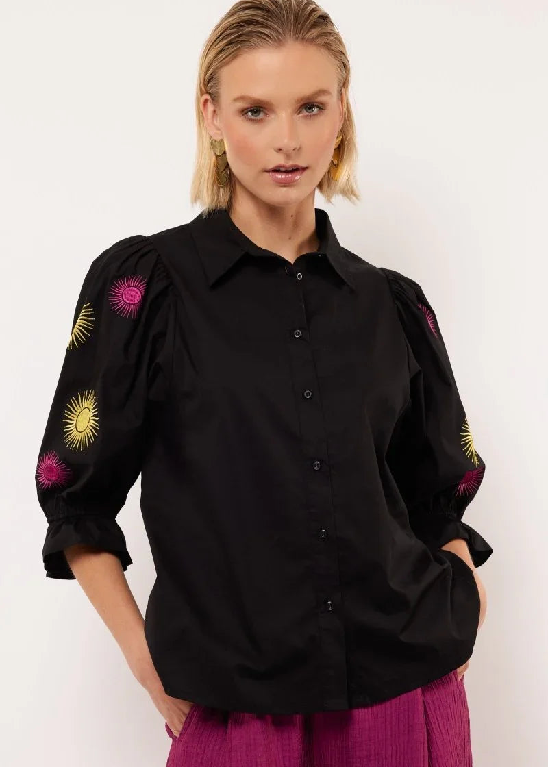 Fluresk Marlowe Blouse – Blouses van Fluresk, kleur XS, maat | JoAnnco