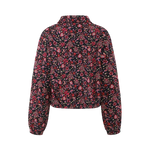 achterkant van Fluresk Maribel Jacket dames jas gebloemd
