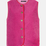 productfot van de voorkant van het teddy puck gilet van ydence.