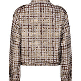 Productfoto met het achteraanzicht van het noor jacket van Lofty Manner.