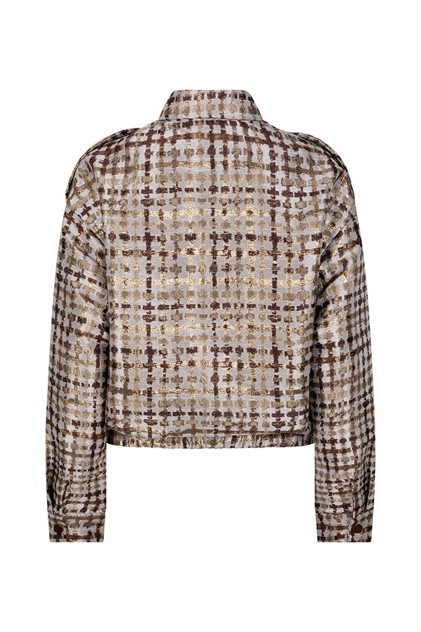 Productfoto met het achteraanzicht van het noor jacket van Lofty Manner.