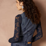 Irea - Classic Lace Dark Blue | Jo&Co Club