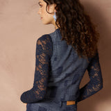 Irea - Classic Lace Dark Blue | Jo&Co Club