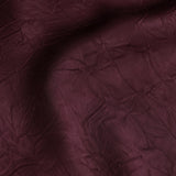 Detailopname van de stof van een top in pruim | Ydence Camille | Jo&Co Club