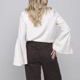 Achterkant blouse met wijde mouwen Accentil Aylae | Jo&Co Club