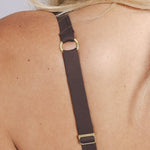 Accentil Bra Sculpt top deep cocoa | Jo&Co Club